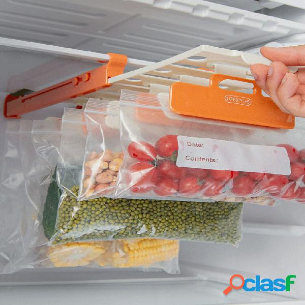 1 set cassetto frigo Organizzatore appendiabiti regolabile