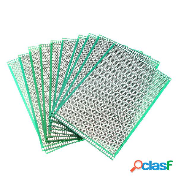 10 pezzi 10x15 cm FR-4 Circuito stampato PCB prototipo lato