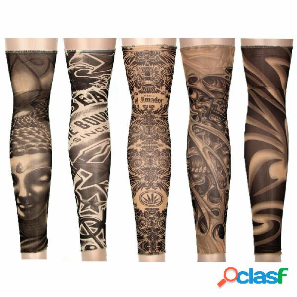 10 pezzi Tatuaggio Maniche braccio di raffreddamento Cover