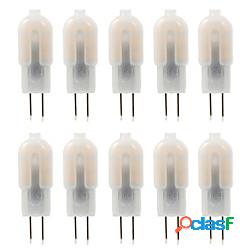 10 pz 3w led bi-pin lampadine 300-360lm g4 t12 perline smd