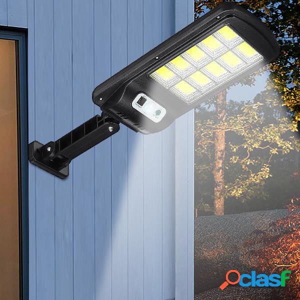 10/12 COB LED solare Applique da parete Garden Security