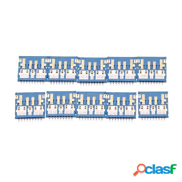 10PCS COB Connettore USB 3.0 maschio h1.05 ultrasottile 9