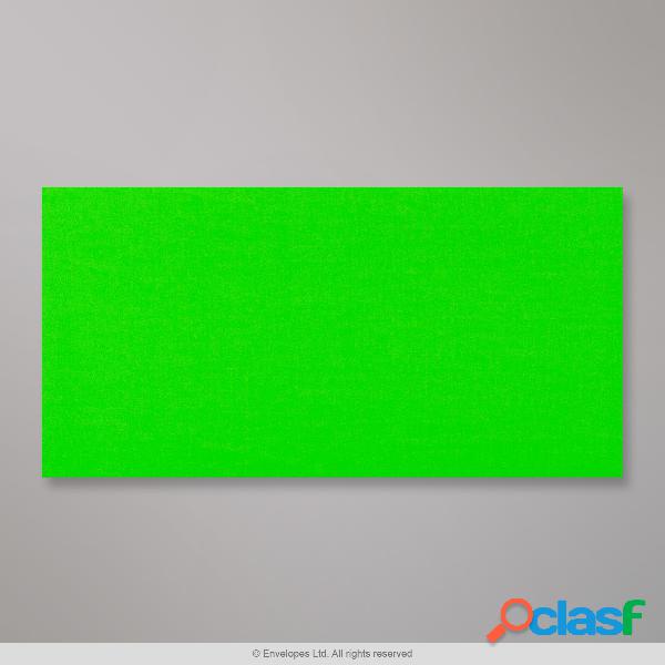 110x220 mm (DL) Busta verde fluorescente