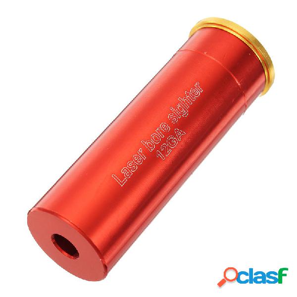 12GA Gauge Laser Bore Sighter Red Dot Sight Cartridge Bore