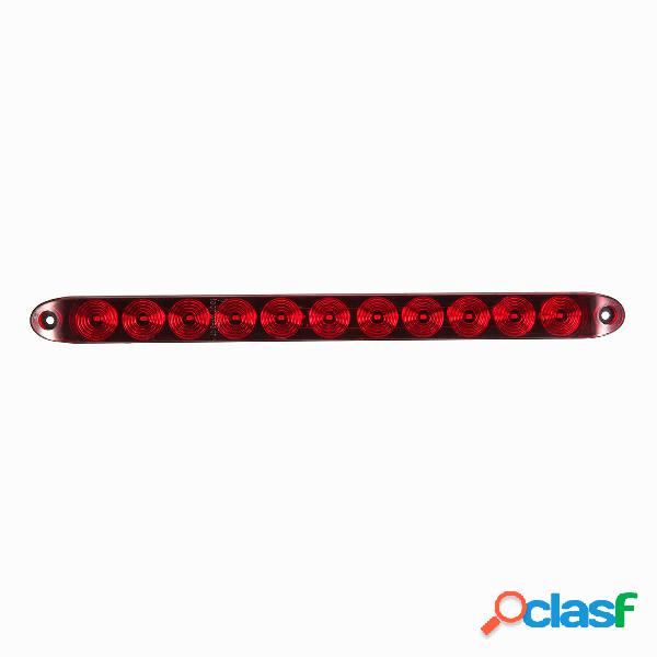 15 Inch DC12V Rosso 4 Fili 11 luce a led Bar Stop Turn Tail