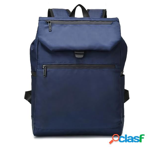 15 pollici Laptop Backpack Impermeabile Nylon Zaino da
