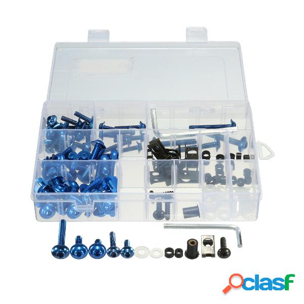 155pz Kit di Vite Clip Bullone di Fissaggio per Parabrezza