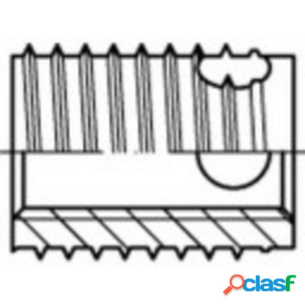 159851 Inserto filettato M12 12 mm 50 pz.