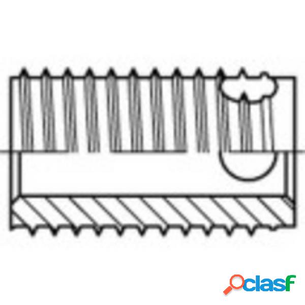 159857 Inserto filettato M12 22 mm 50 pz.