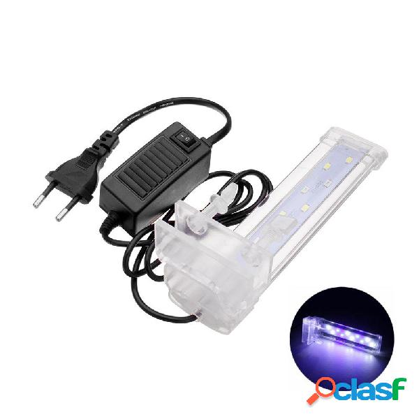 16CM Crystal LED Acquario Clip luce su piante Grow Fish Tank