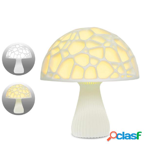 18cm 3D Mushroom Night Light Touch Control 2 colori USB
