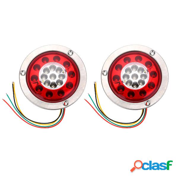 19 LED Camion Lorry Luci freno Stop Turn Tail lampada Luci