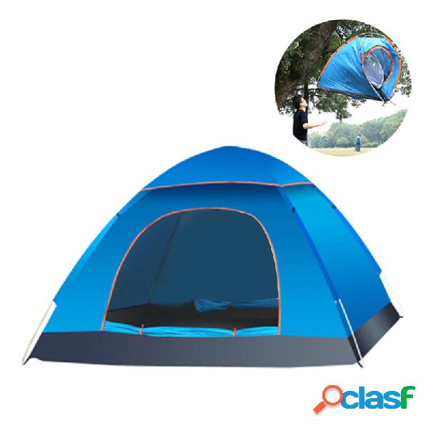 2-3 persone campeggio Tenda UPF50 + Tenda da viaggio