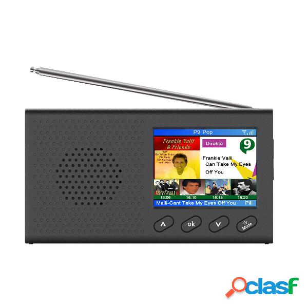 2.4 "DAB / DAB portatile + digitale Radio FM ricevitore
