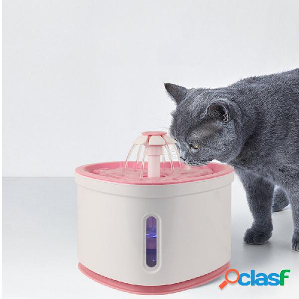 2.4L Fontana dacqua per gatti Ciotola per cani Forniture per