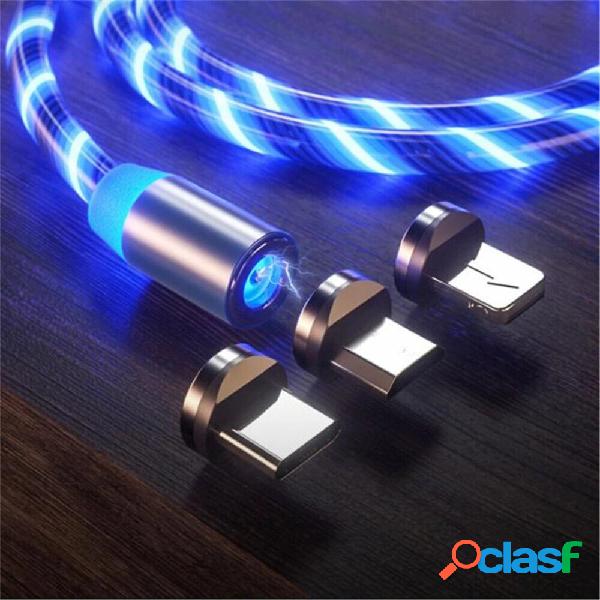 [2 PCS Blue] Bakeey 2.4A USB Type C luce a led Cavo dati