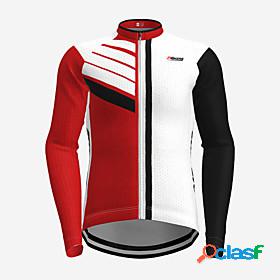 21Grams Mens Cycling Jersey Long Sleeve - Summer Polyester