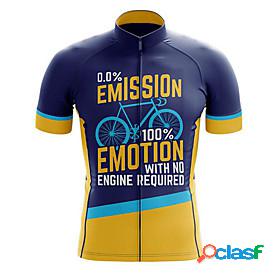 21Grams Mens Cycling Jersey Short Sleeve - Summer Polyester