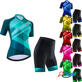 21Grams Womens Cycling Jersey with Bib Shorts Cycling Jersey