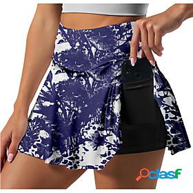 21Grams Women's High Waist Athletic Athletic Skort Running