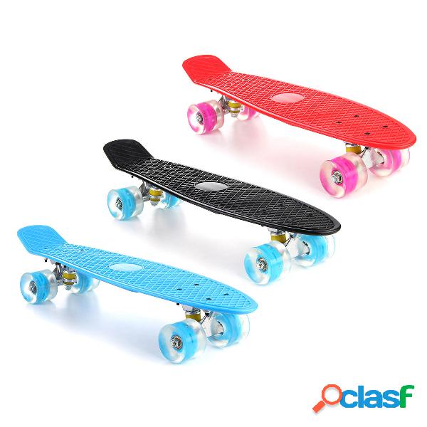 22 luce a led Up Skateboard dei pesci 4 ruota dellunità di