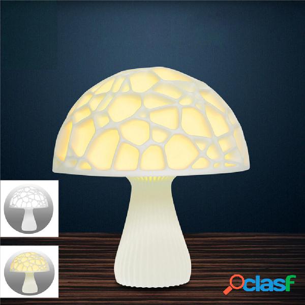 24cm 3D Mushroom Night Light Touch Control 2 colori USB