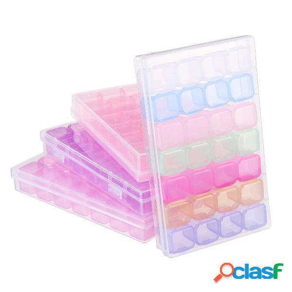 28 Slots Cosmetic Organizzatore Clear Acrylic Trucco Holder