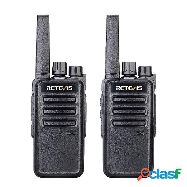2PCS Retevis RT68 16 canali Frequenza 462 MHz Mini Ultra