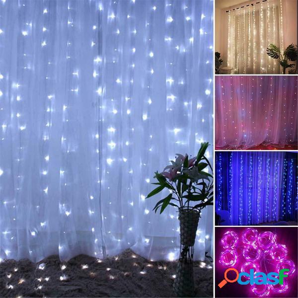 300LED USB remoto Luci per tende Decor Fairy lampada