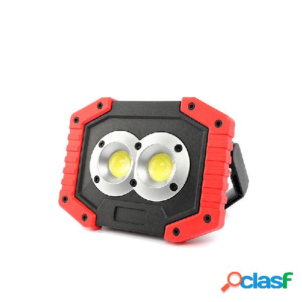 30W 350LM COB Light USB Charge Caccia impermeabile campeggio