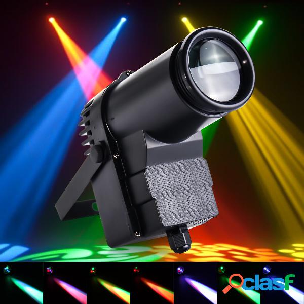 30W RGBW LED DMX512 Stage Light Pinspot Beam Spotlight 6CH