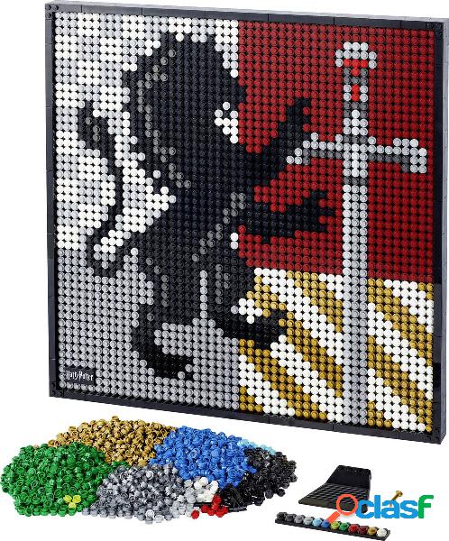 31201 LEGO® ART ™ Hoggwars™ stemmi di Hoggwars