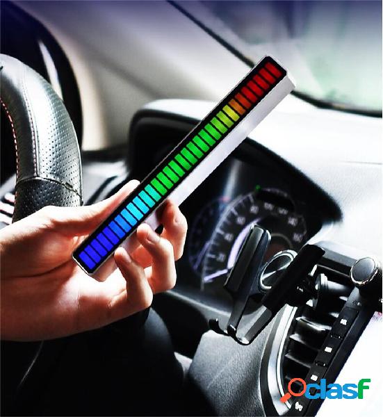 32 LED RGB Sound Control Rhythm Lights 18 colori Car Home