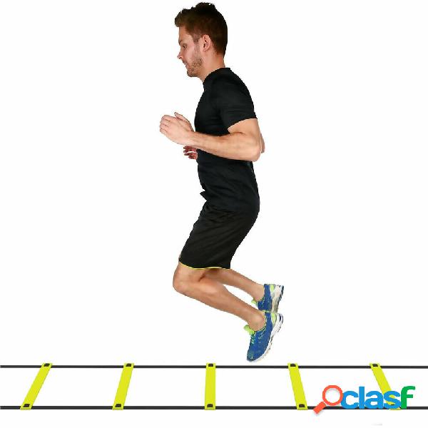 3/4/5/6/7/8 / 10m 6-20 Rung Speed Idoneità Agility Ladder