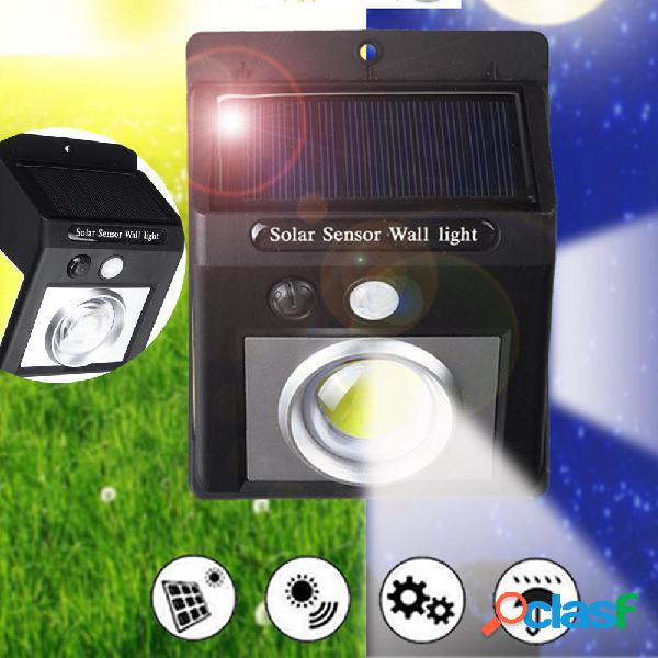37 COB LED solare Luce PIR Sensore di movimento Sicurezza