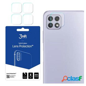 3MK Hybrid Samsung Galaxy A22 4G Camera Lens Tempered Glass