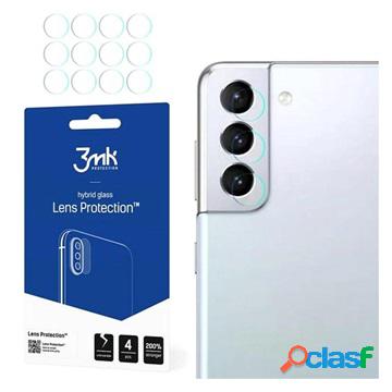 3MK Hybrid Samsung Galaxy S21+ 5G Camera Lens Protector - 4