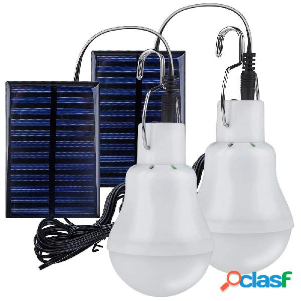 3W LED solare Lampadina Impermeabile Esterno Portatile
