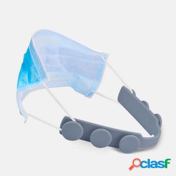 4 slot regolabili Maschera Fibbia Maschera Gancio Ausiliaria