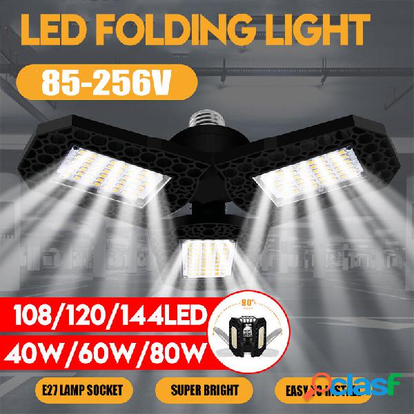 40W 60W 80W E27 LED Lampadina SMD2835 Officina pieghevole