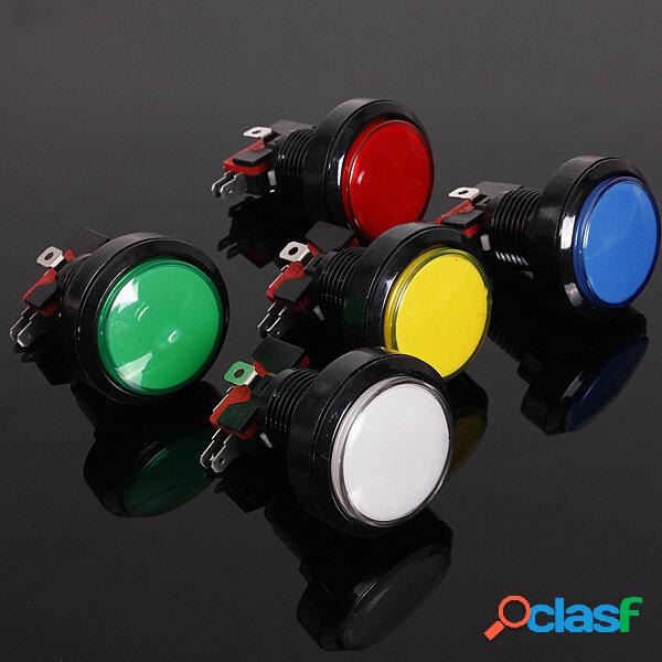 45mm Videogioco Arcade Pulsante Bottone Grande Rotondo LED