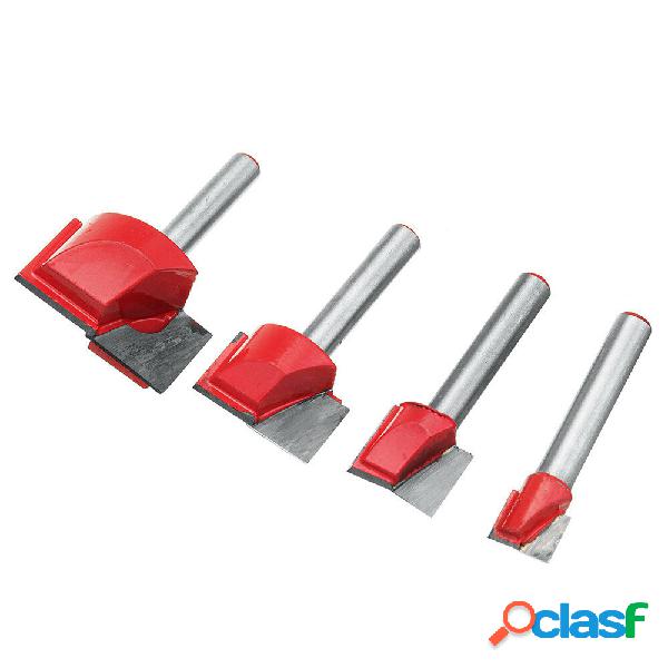 4pcs 10/15/22 / 30mm bit fresa fresatrice per legno