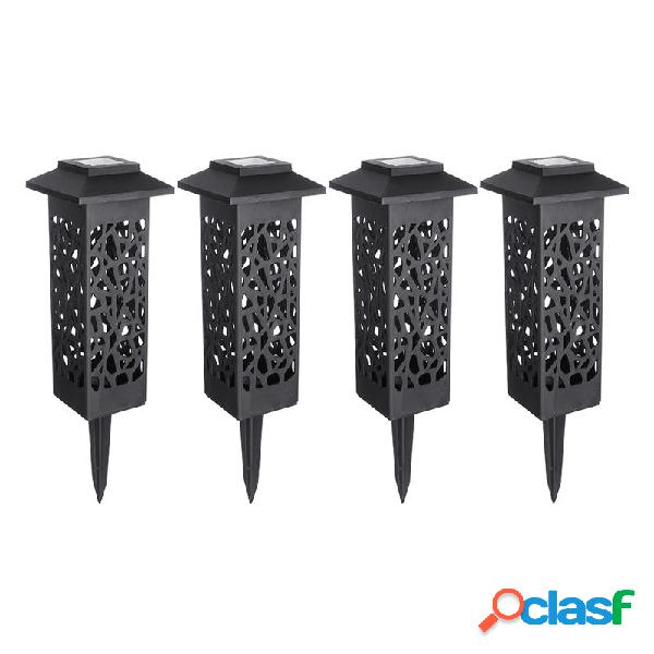 4pcs solare Path Street Light LED Garden Pathway Lights