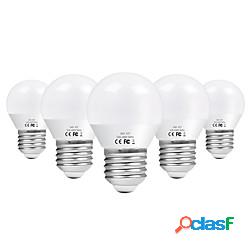 5 pezzi 6 W Lampadine globo LED 450 lm E26 / E27 G45 12