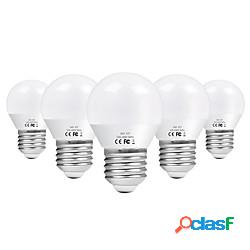 5 pezzi 6 W Lampadine globo LED 450 lm E26 / E27 G45 12