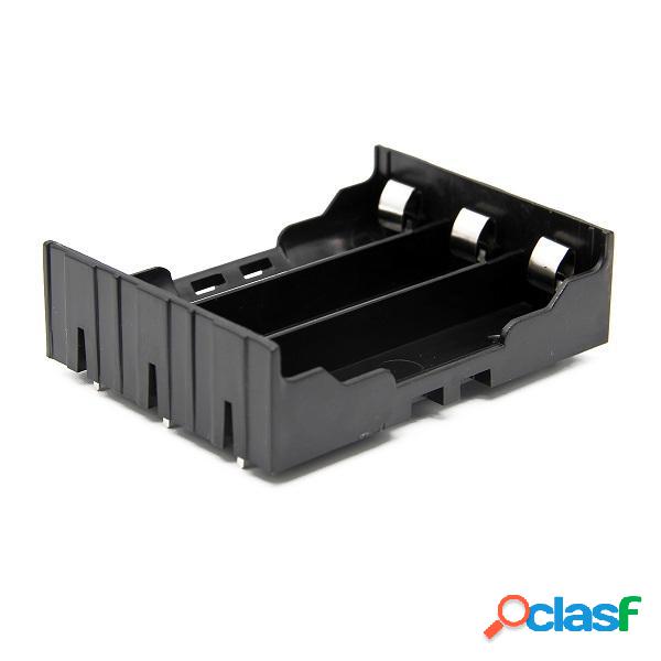 5 pezzi fai da te 3 slot 18650 Batteria supporto con perni