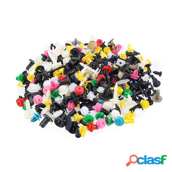 500Pcs plastica mista per auto chiusura paraurti parafango