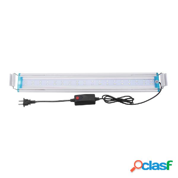 58.5CM Alluminio Regolabile LED Acquario Luce Fish Tank