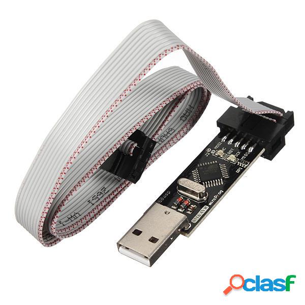 5Pcs USBASP USBISP 3.3 5V AVR Downloader programmatore