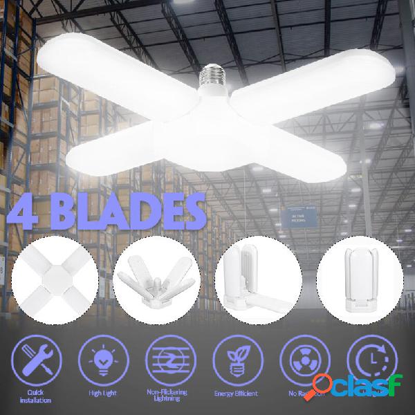 60W E27 Deformabile 246LED Lampadina da garage Lampada da